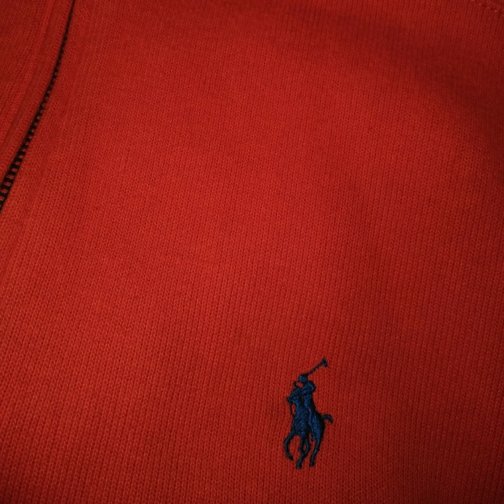 Polo Ralph Lauren Ribbed Quarter Zip Pullover - Picture 2 of 3